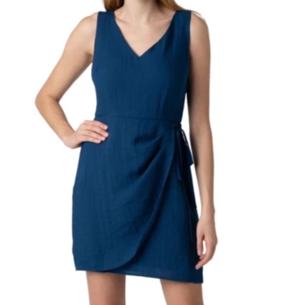 NWT Sam Edelman Faux Wrap Mini Dress SZ 8 Spring Graduation Wedding guest Dress